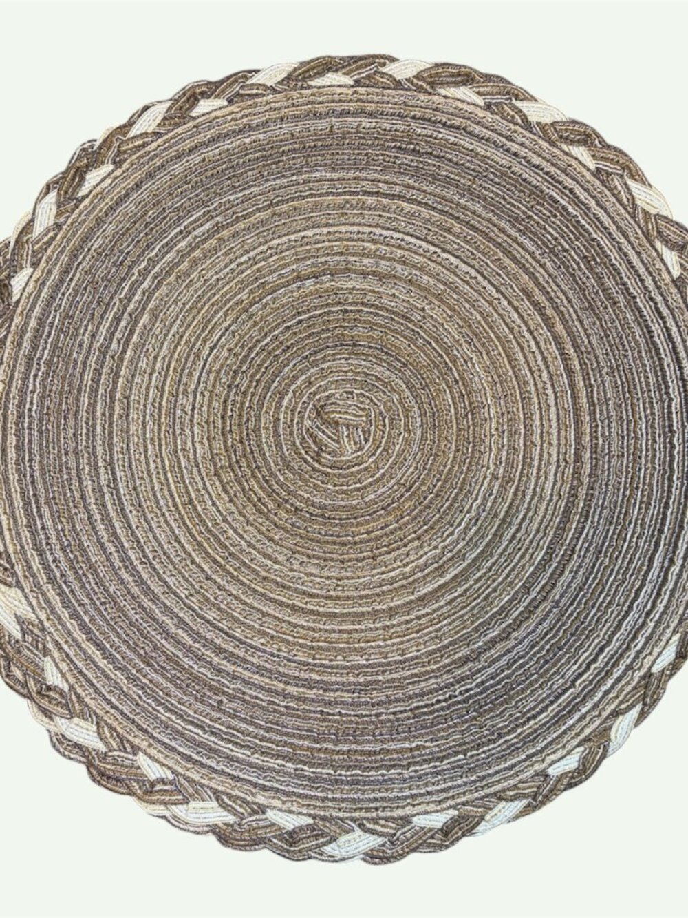 PLACEMATS IN SPARKLY BROWN FOR PATIO TABLES